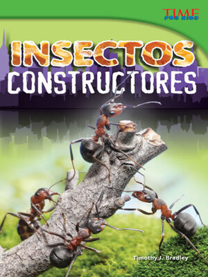 cover image of Insectos constructores